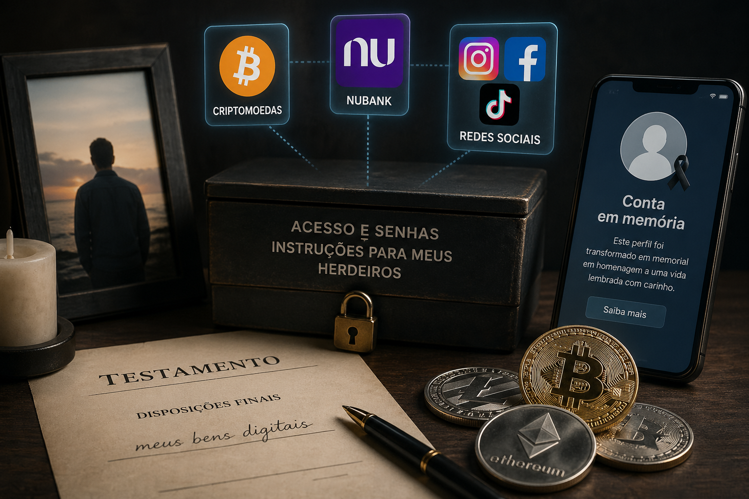 herança digital novo código civil